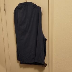 Men's Blue Casual Pants